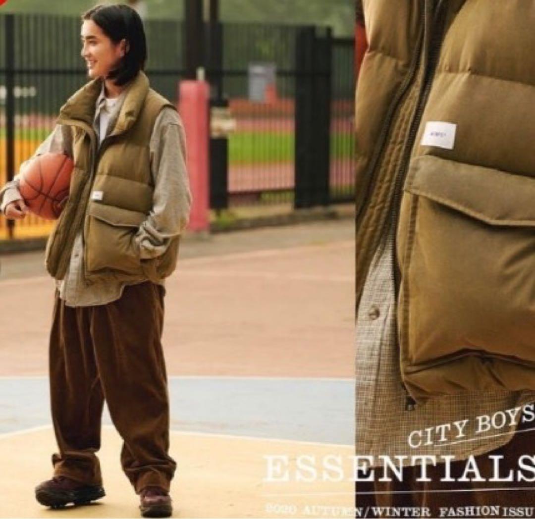 新品 WTAPS 20AW DOWN VEST PEDDLER ダウンベスト S