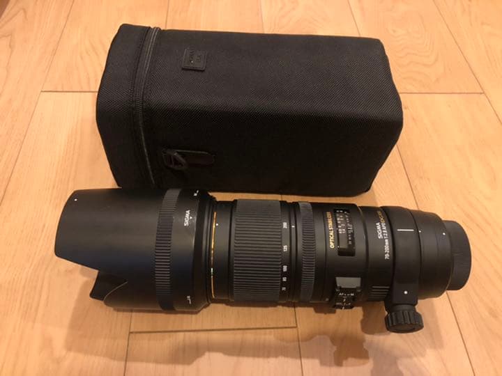 【即購入可】SIGMA 70-200 f2.8(Nikon用) ケース付