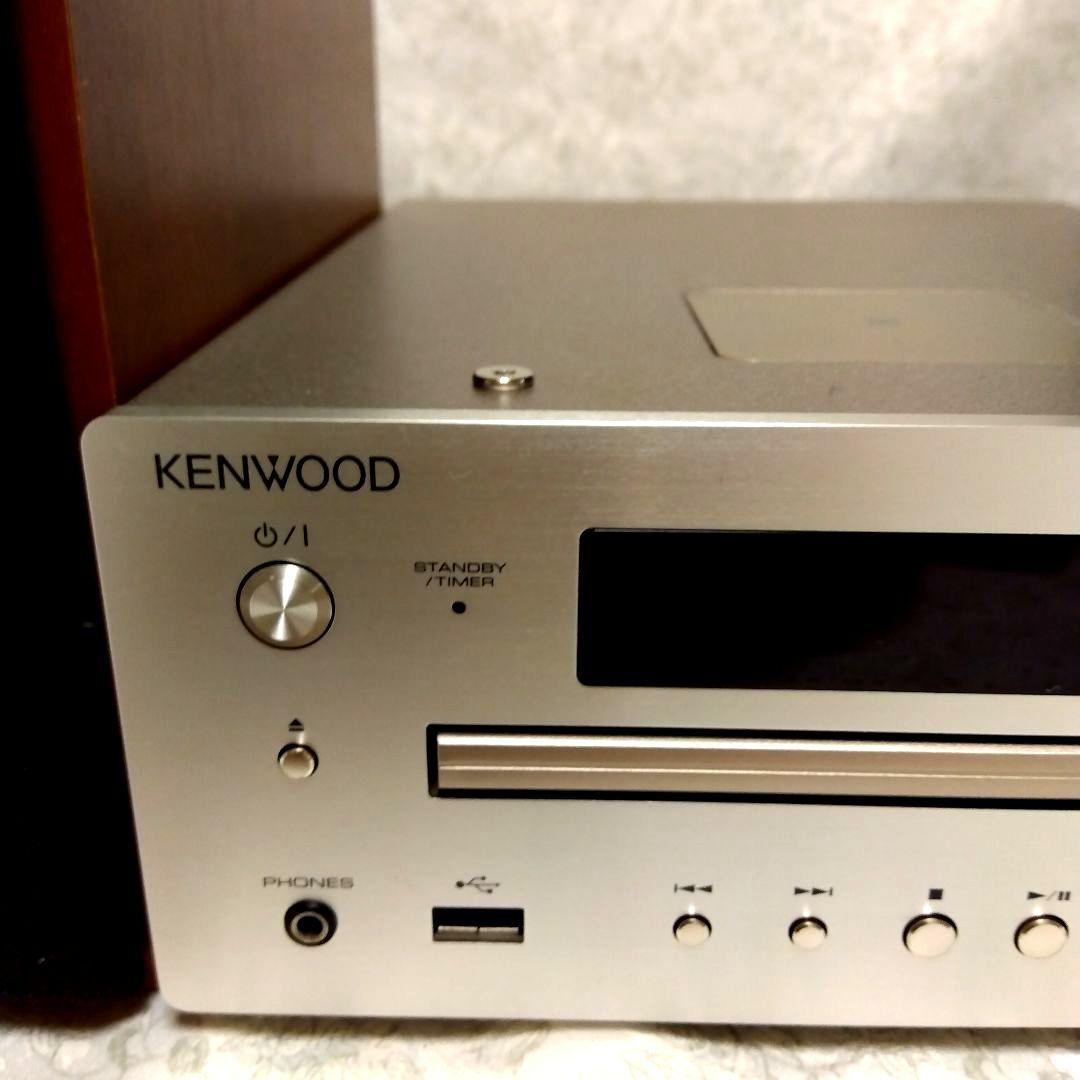 KENWOOD ミニコンポ シルバー