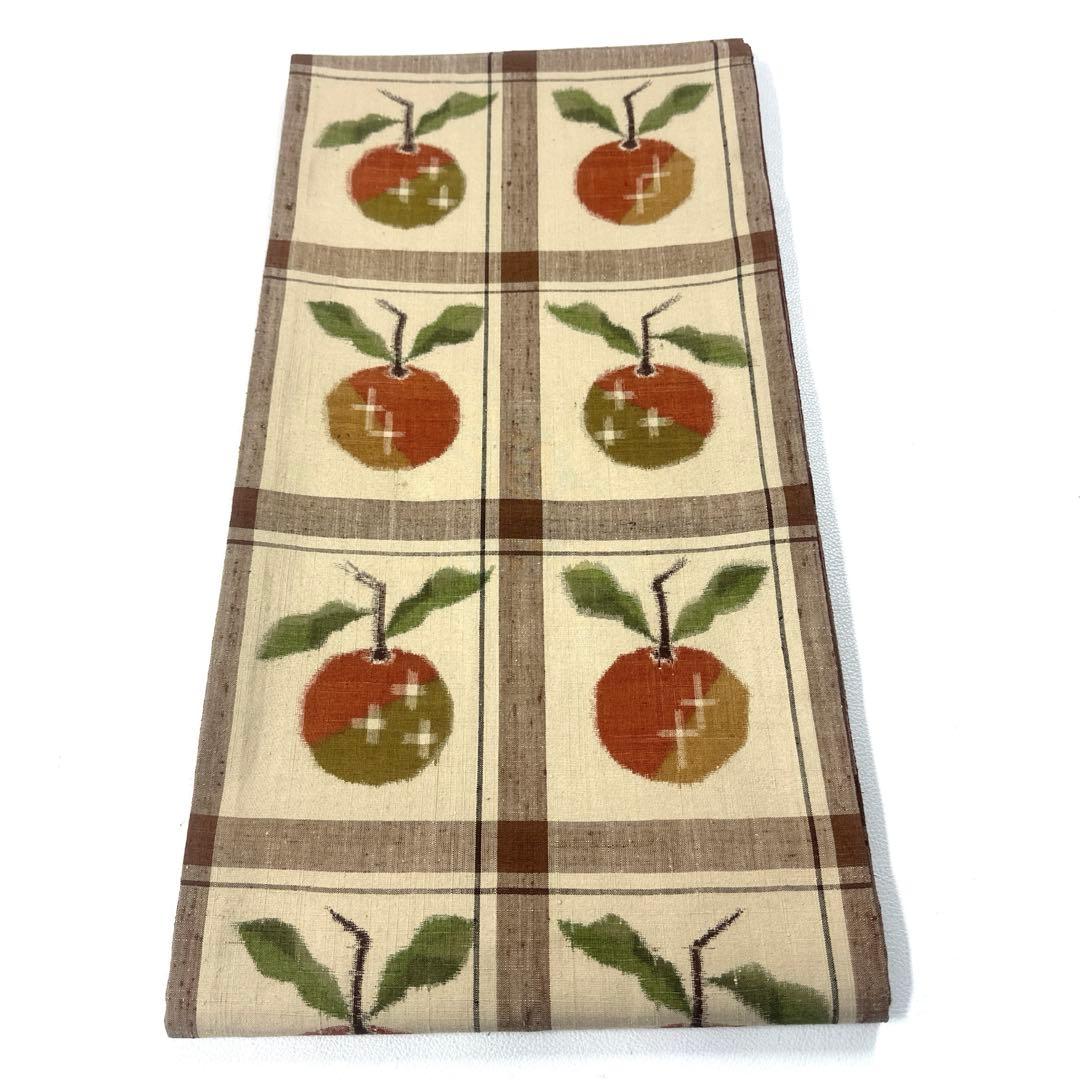 専用帯5923 ●高級 正絹 紬 全通 袋帯 成り物