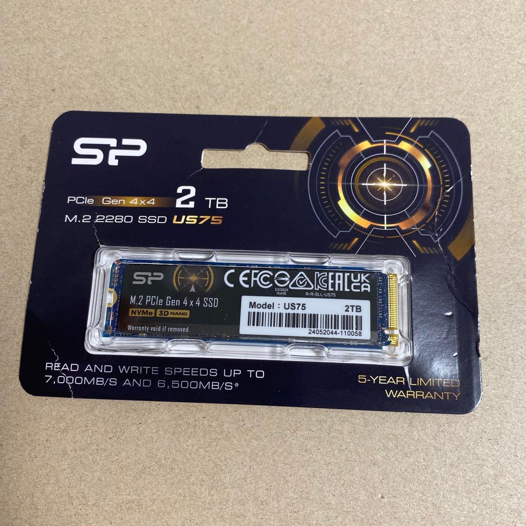 SP シリコンパワー 2TB US75 SSD