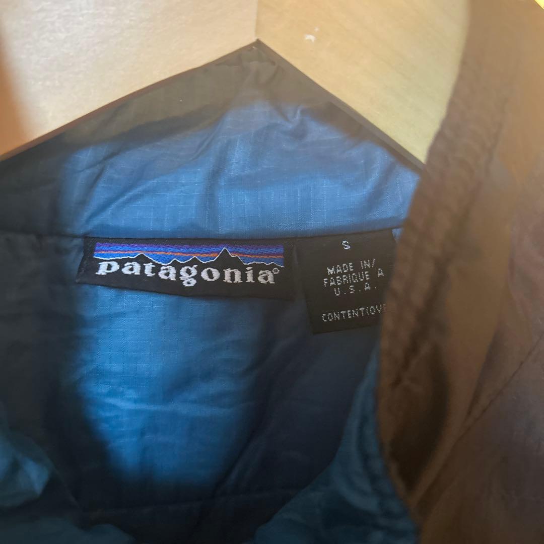 patagonia ブラック ベスト S パフボール　ベスト