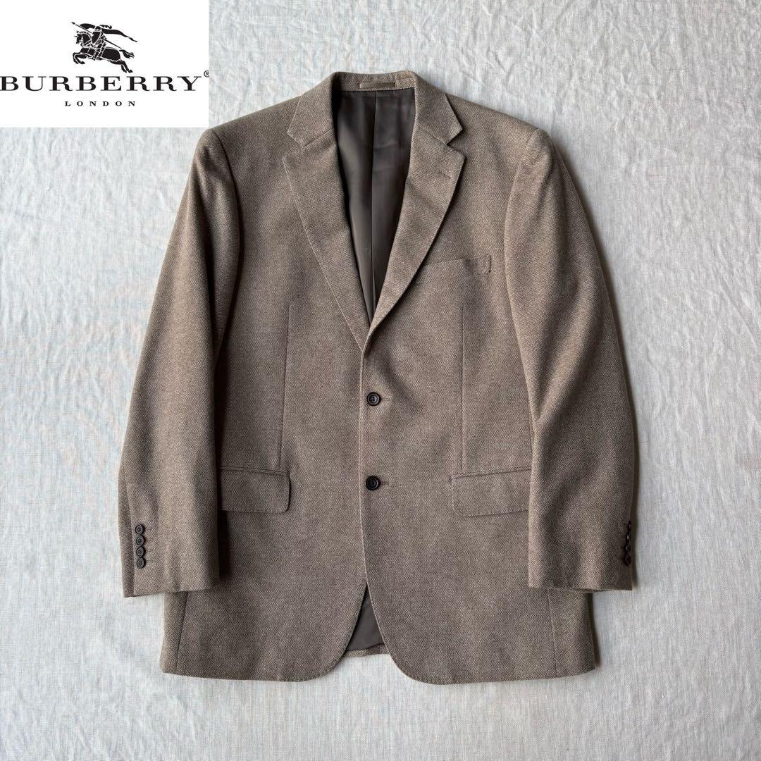 BURBERRY LONDON バーバリー カシミヤ100 テーラードジャケット