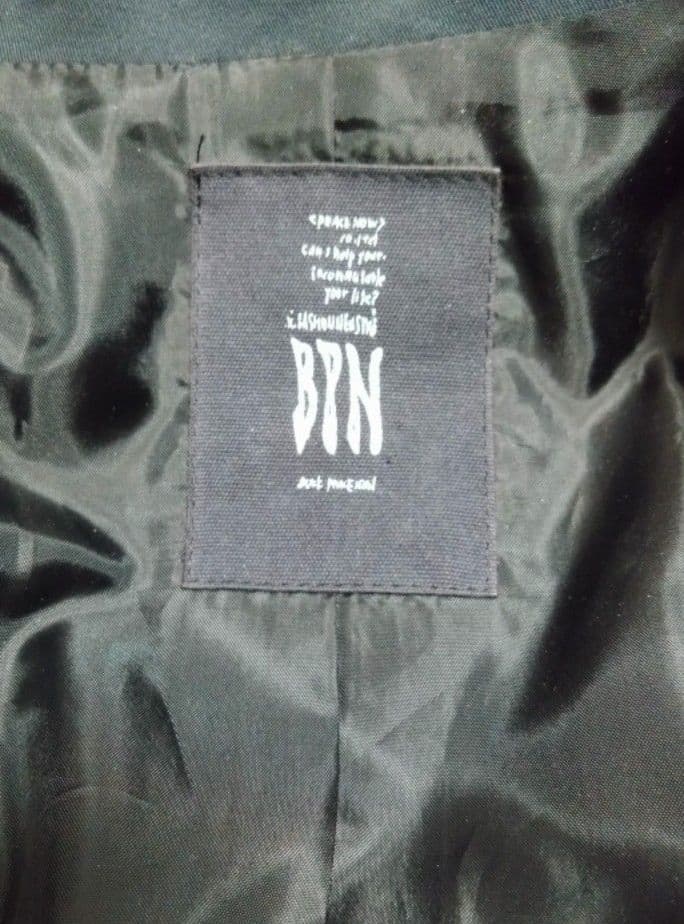 BLACK PEACE NOW ジャケット【訳あり・説明文必読】