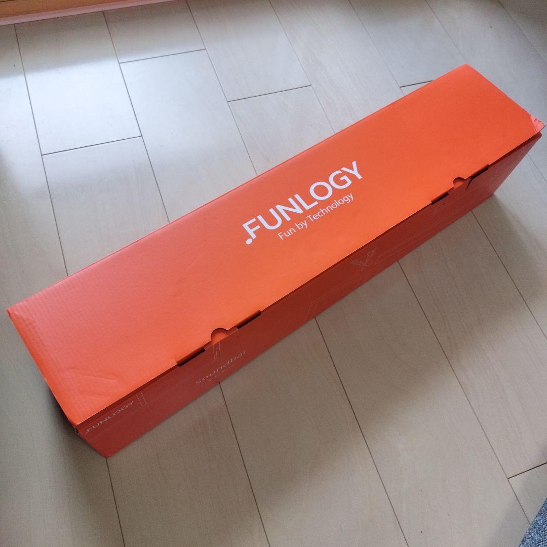 新品未使用　FUNLOGY Soundbar ブラック