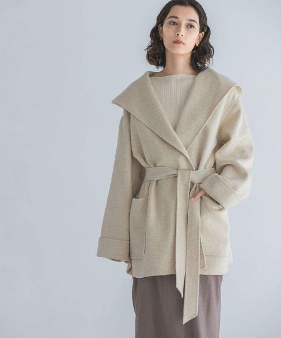 apart by lowrys フード付き ガウンコート