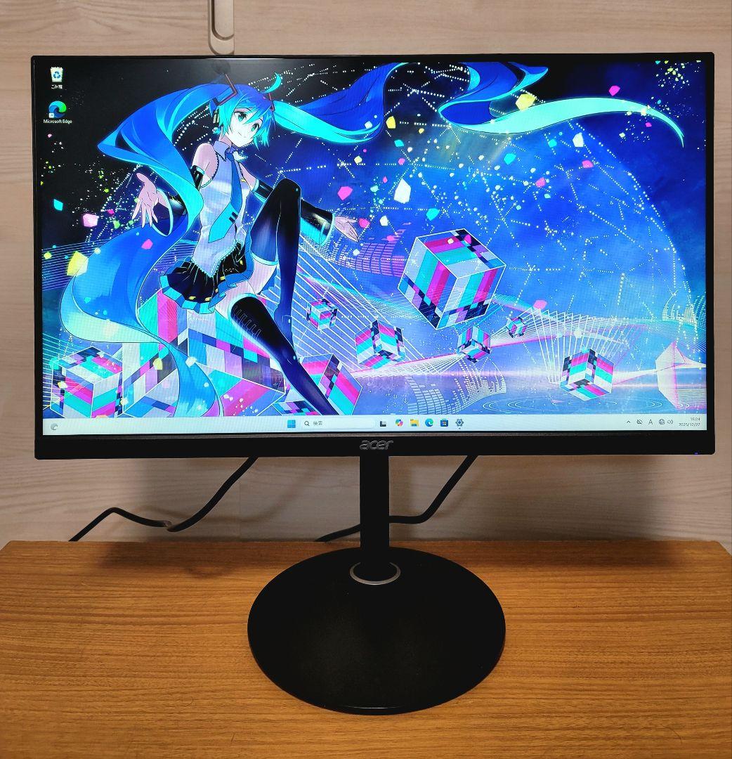美品　Acer XF252Q 24.5インチ 240hz ゲーミングモニター