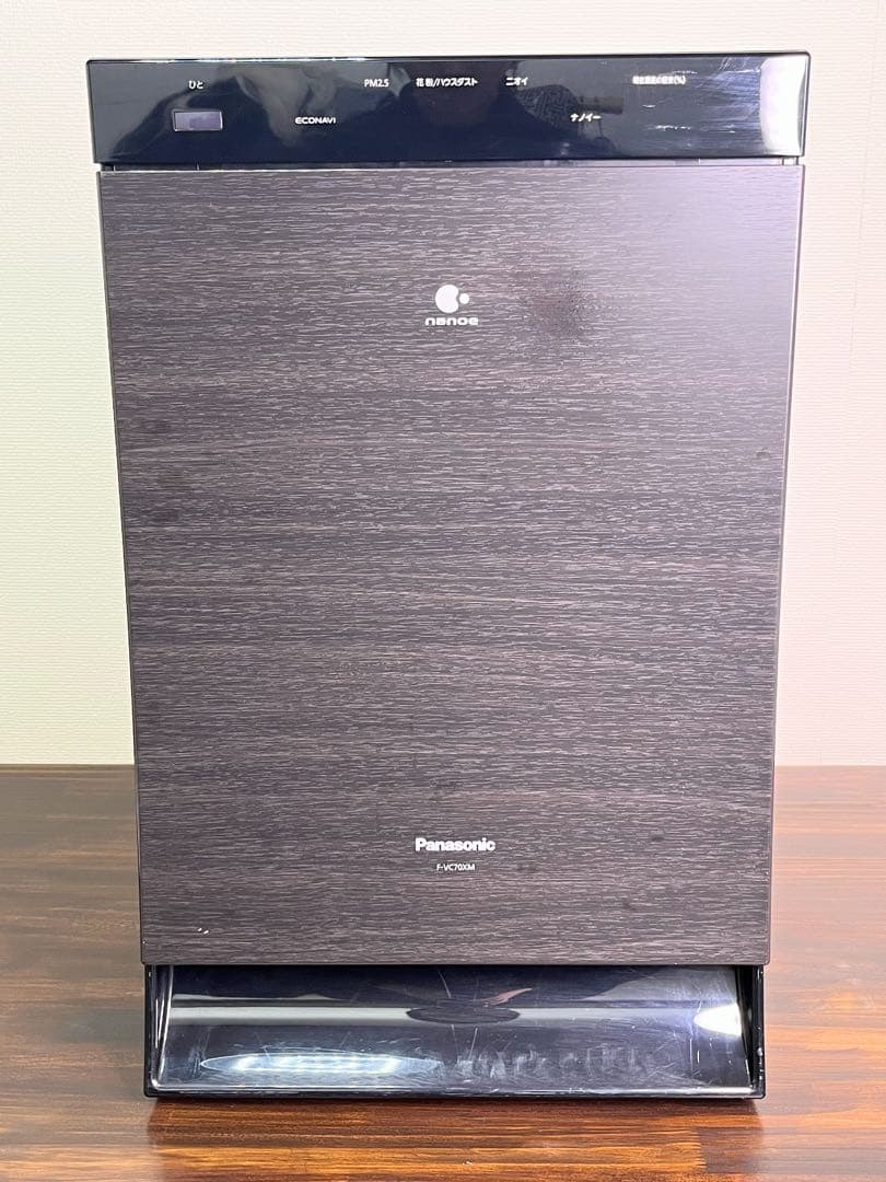 【24時間発送・清掃動作済】Panasonic・nanoe・F-VC70XM木目