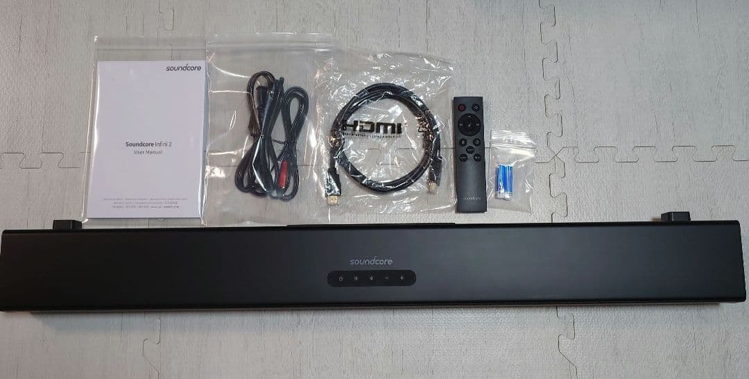 Anker Soundcore Infini 2 サウンドバー 2.1ch対応