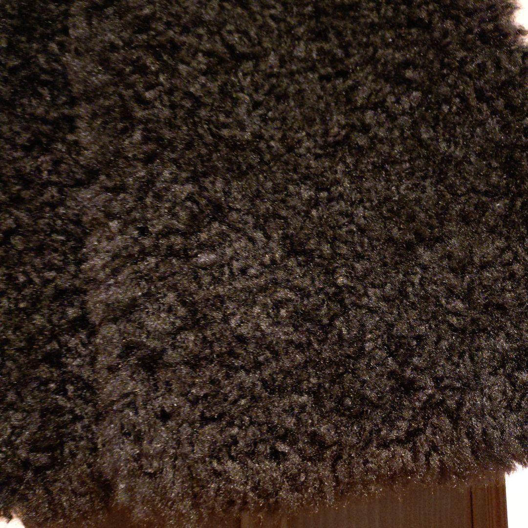 ブラックファーベスト ショート丈 ノーカラー