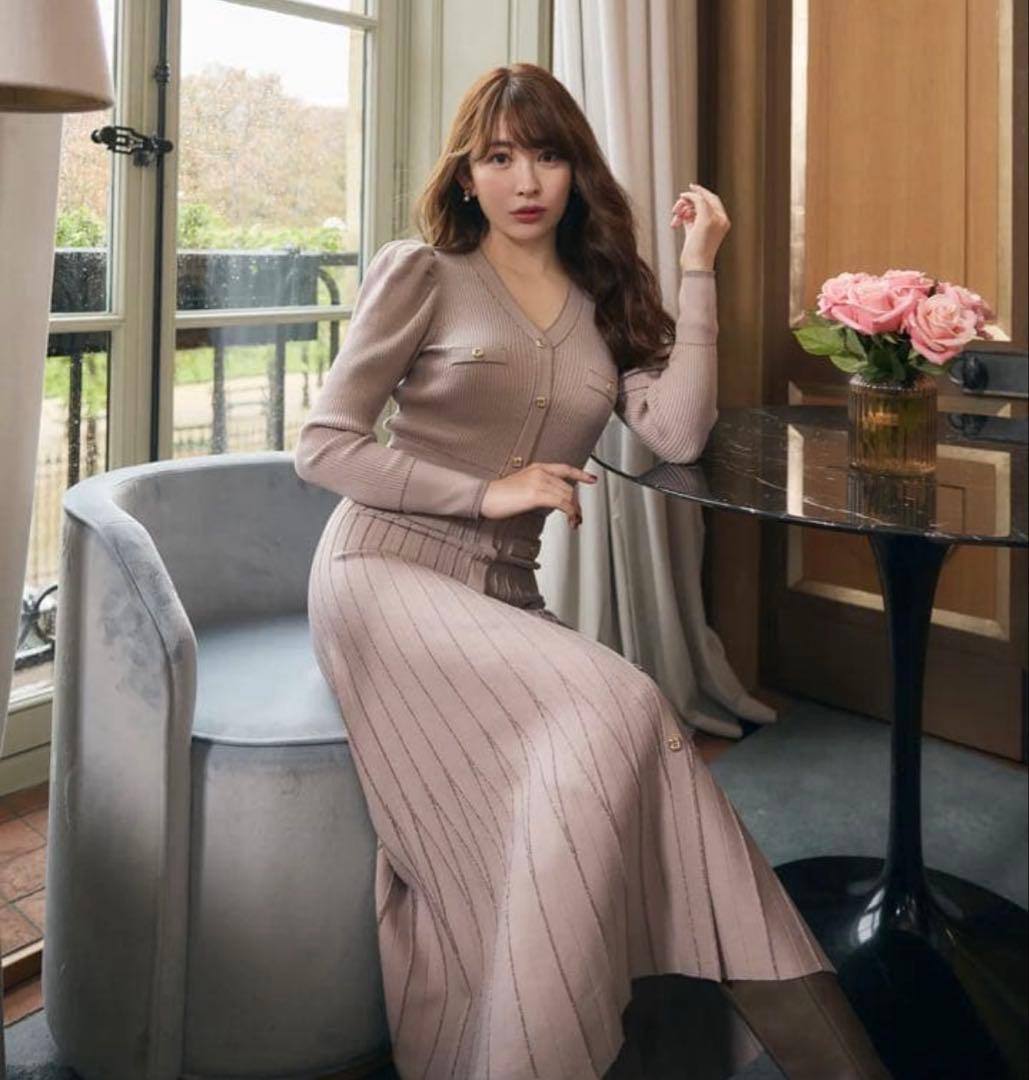 美品♡【herlipto】sweet room knit long dress