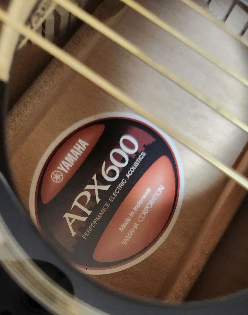メ*り様 YAMAHA APX600 BL エレクトリックアコースティックギター