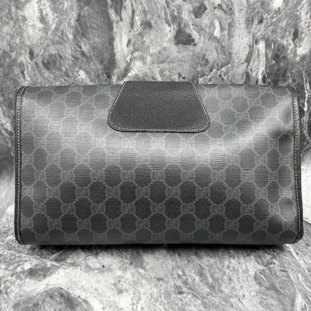 ✨極美品✨GUCCI シェリーライン GG ブラック クラッチバッグ NC