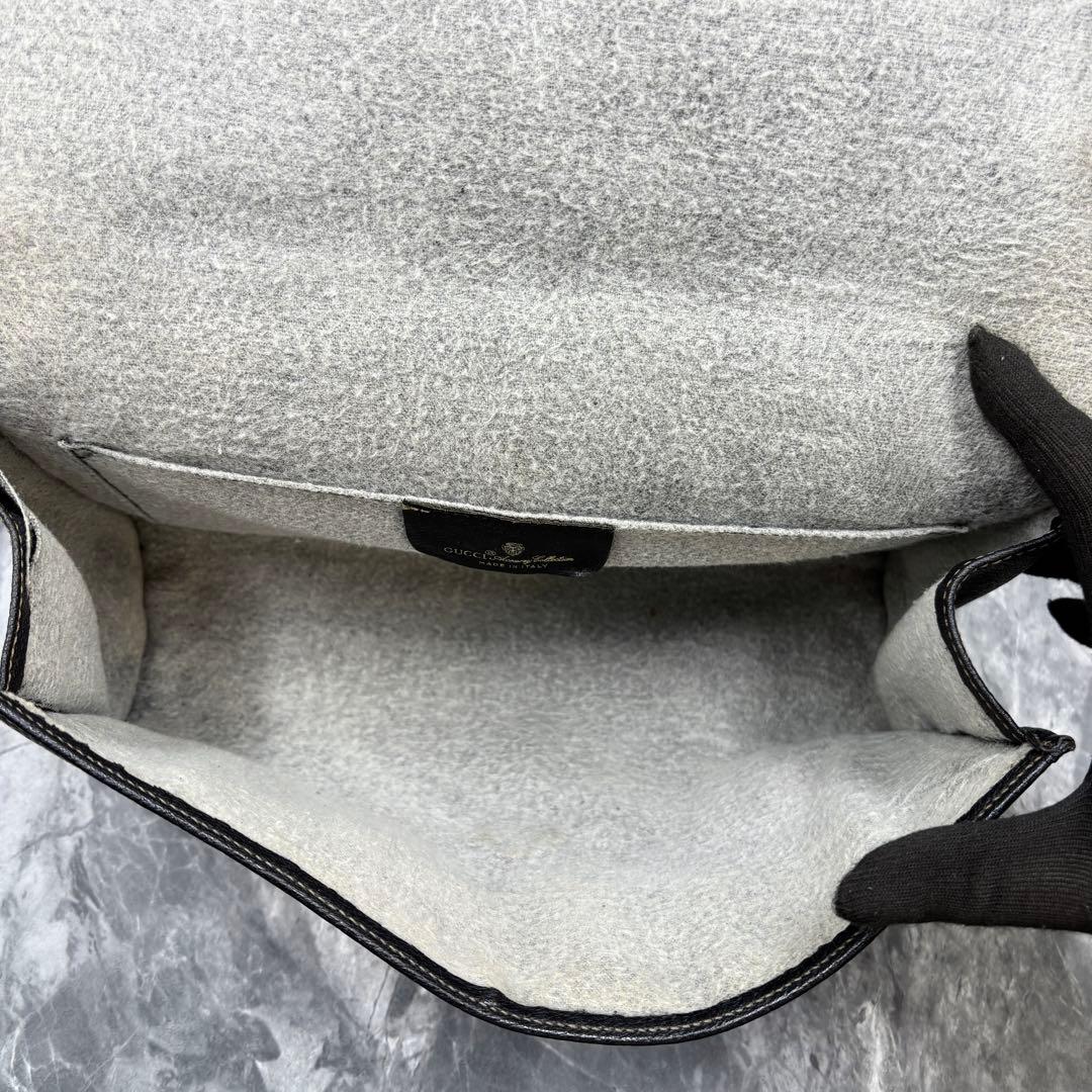 ✨極美品✨GUCCI シェリーライン GG ブラック クラッチバッグ NC