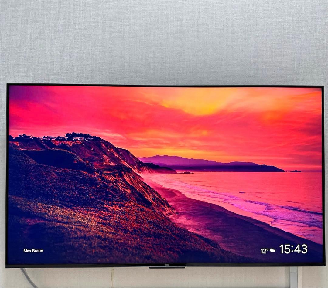 TCL C845 4K量子ドットMini LED液晶 55型チューナーレス