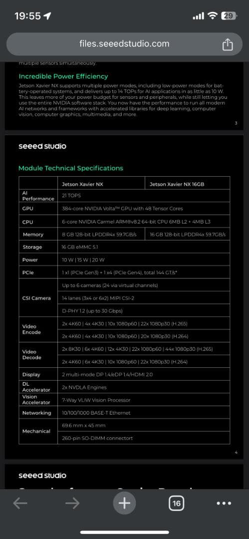 【新品】reComputer J2022 (Jetson Xavier NX)