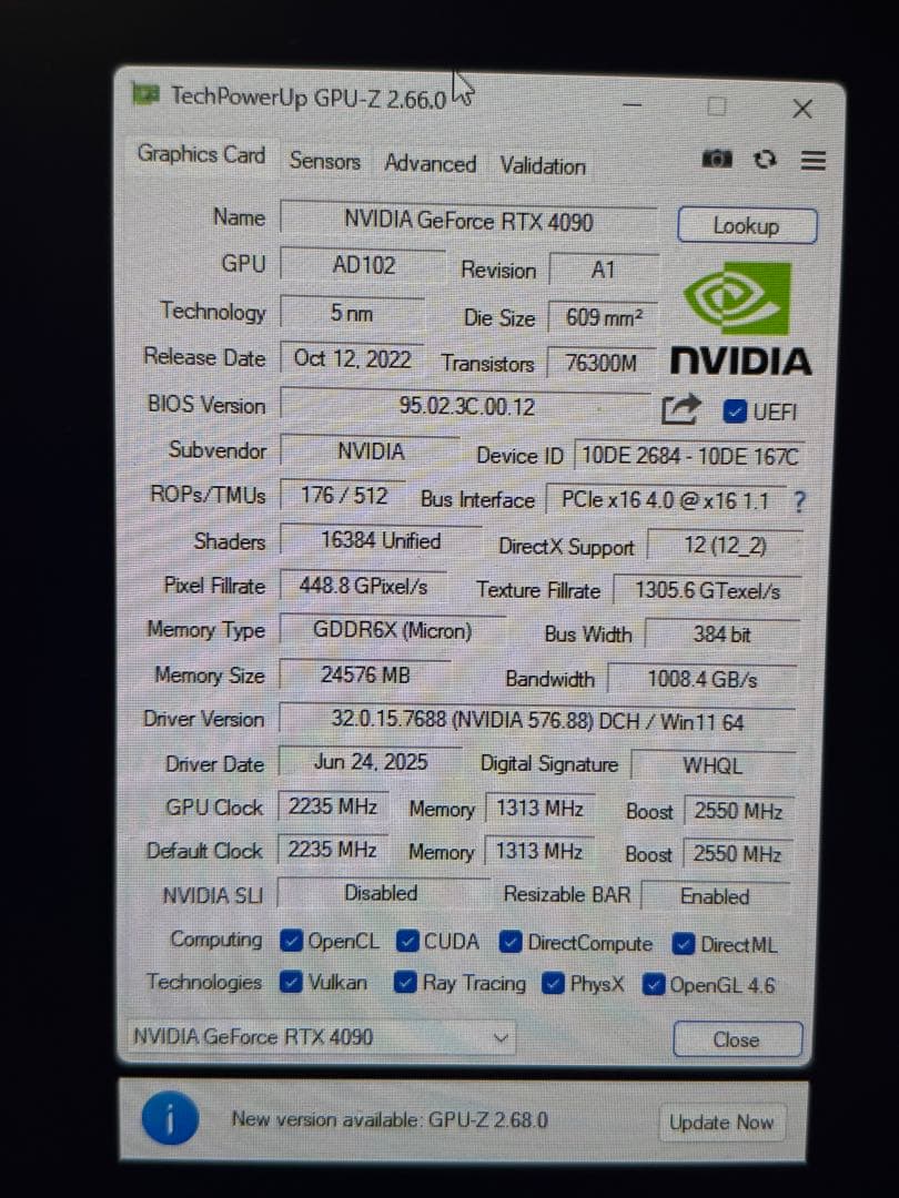 【修理歴あり】INNO3D GeForce RTX4090 X3 OC 24GB