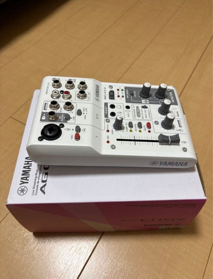 【本体美品】YAMAHA AG03 MK2 オーディオインターフェイス