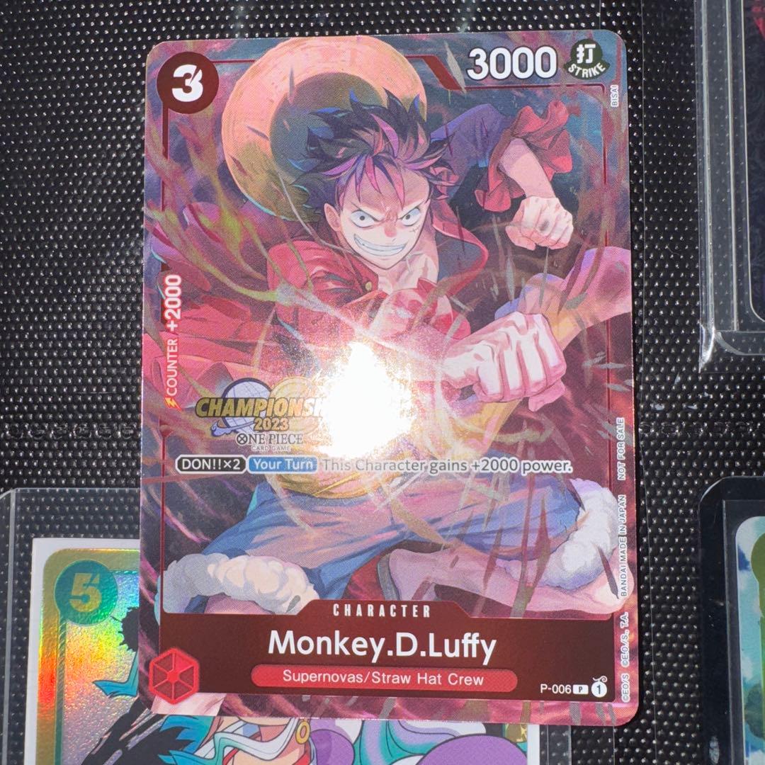 チャンピオンシップCS2023 ルフィ 006 海外プロモ①