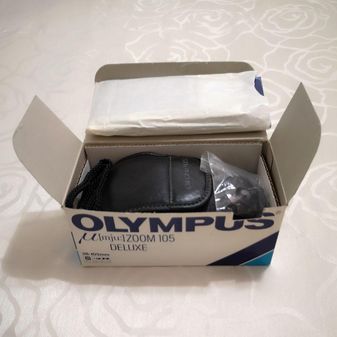 OLYMPAS μ ZOOM 105 DELUXE 説明書、リモコン等フルセット