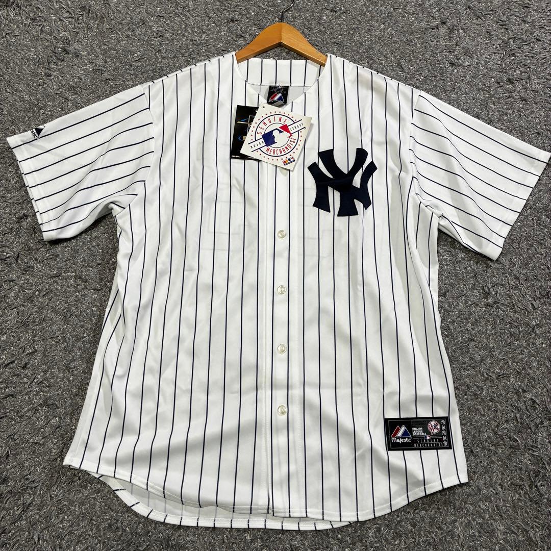 【未使用】マジェスティック 松井秀喜 #55 ヤンキース ユニフォーム L