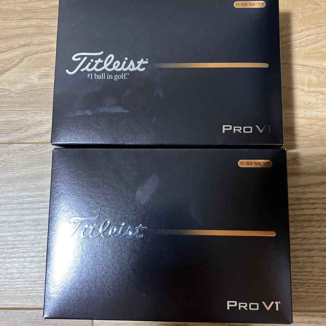 Titleist PRO V1 ゴルフボール 2ダース