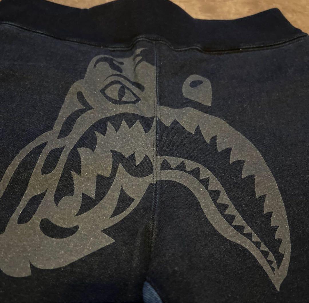 ハーフパンツ エイプ ショーツ シャーク スウェットreadymade