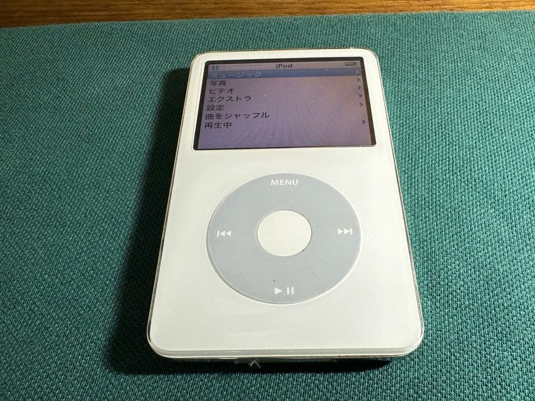 iPod Classic 5.5世代　30GB MA444J 新品バッテリー