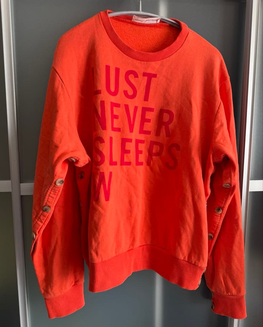 Walter Van Beirendonck オレンジ長袖Tシャツ