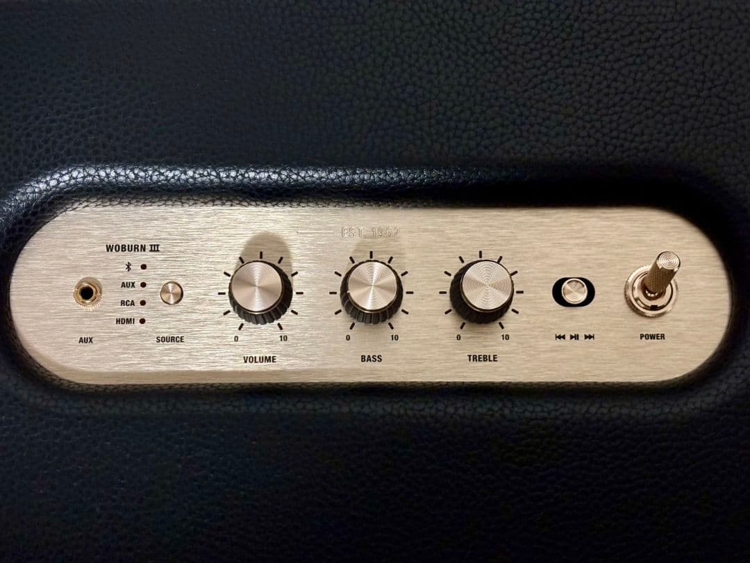 スピーカー・ウーファー Marshall Woburn III Black