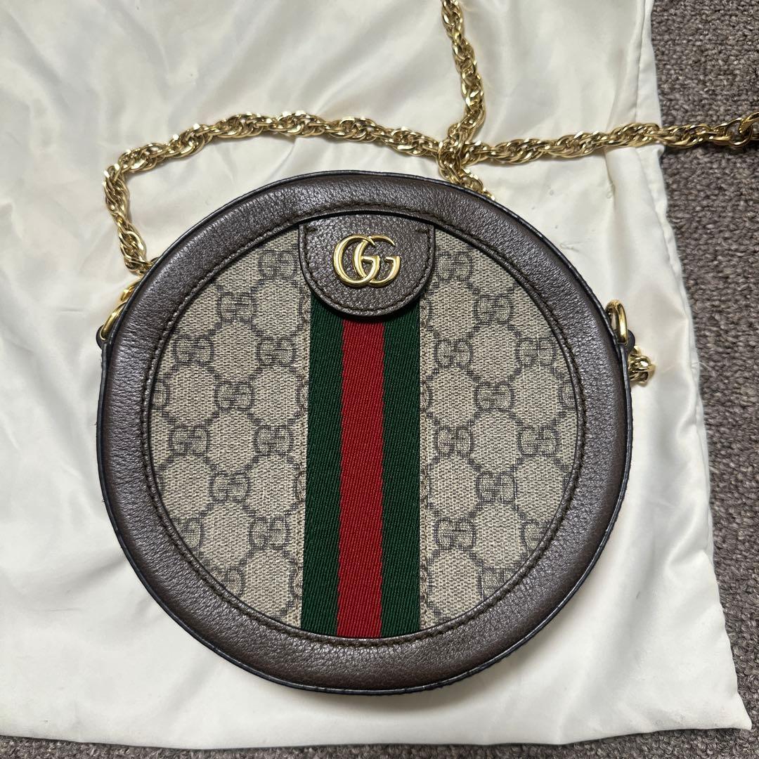 GUCCI オフィディア ラウンド ショルダーバッグ