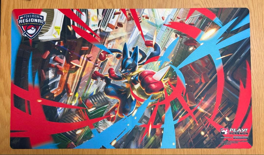 海外限定 メガルカリオ プレイマット Regional 公式品
