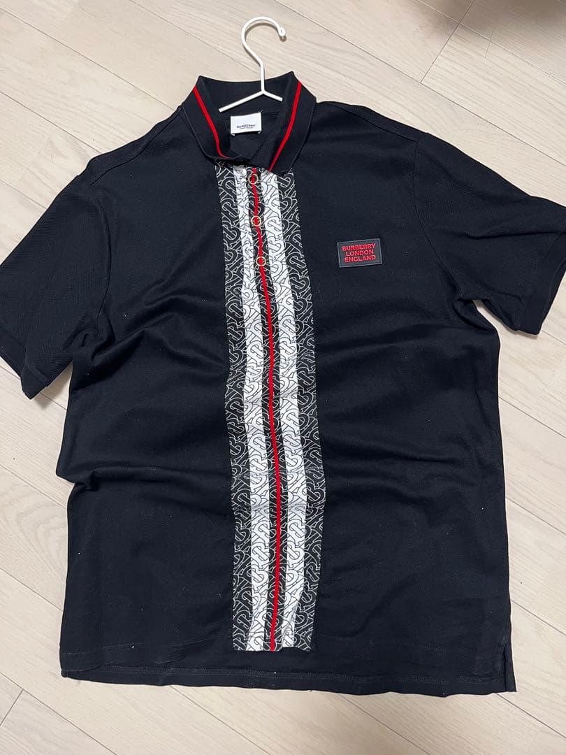 BURBERRY ネイビー ポロシャツ