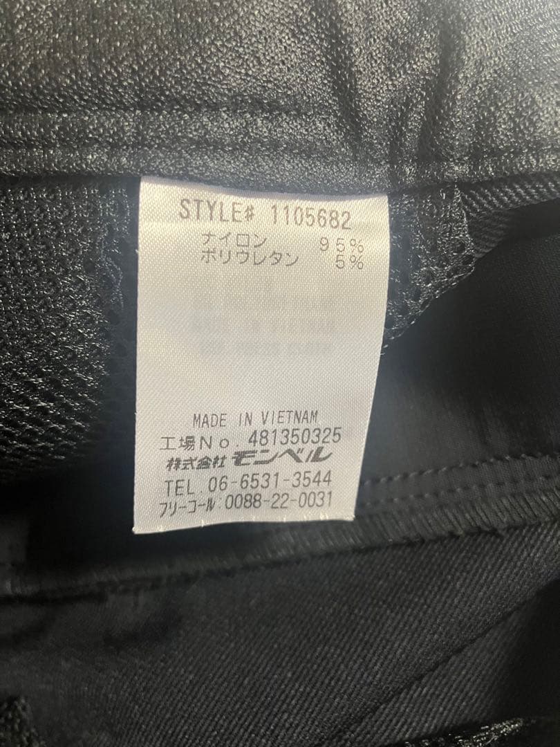 ともちゃん！！！ mont-bell クリフパンツ　ブラック　Lサイズ