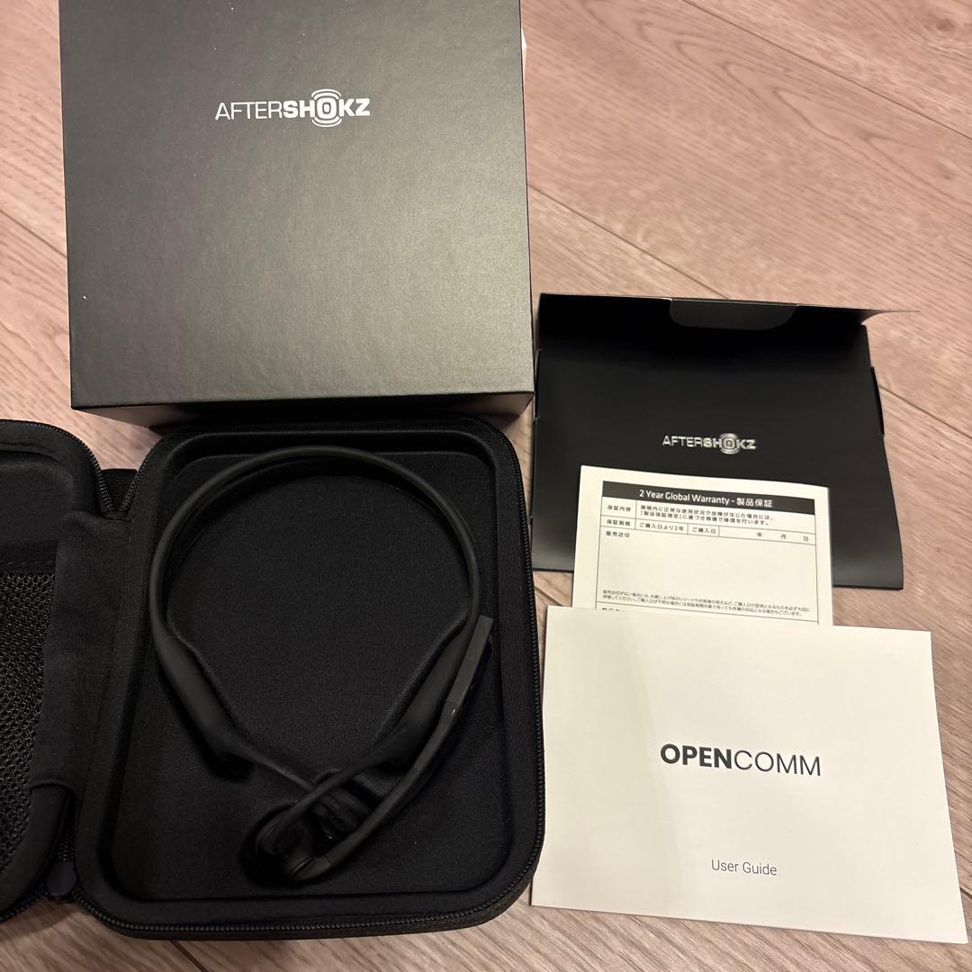 とうもろこし)AFTERSHOKZ OPENCOMM 骨伝導ヘッドセット