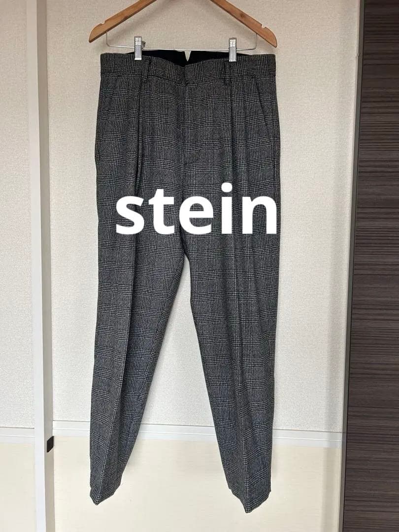【美品】stein TWO TUCK WIDE TROUSERS
