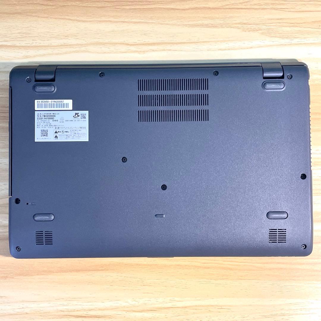 富士通 LIFEBOOK/Corei3-1215U/16GB/SSD512GB