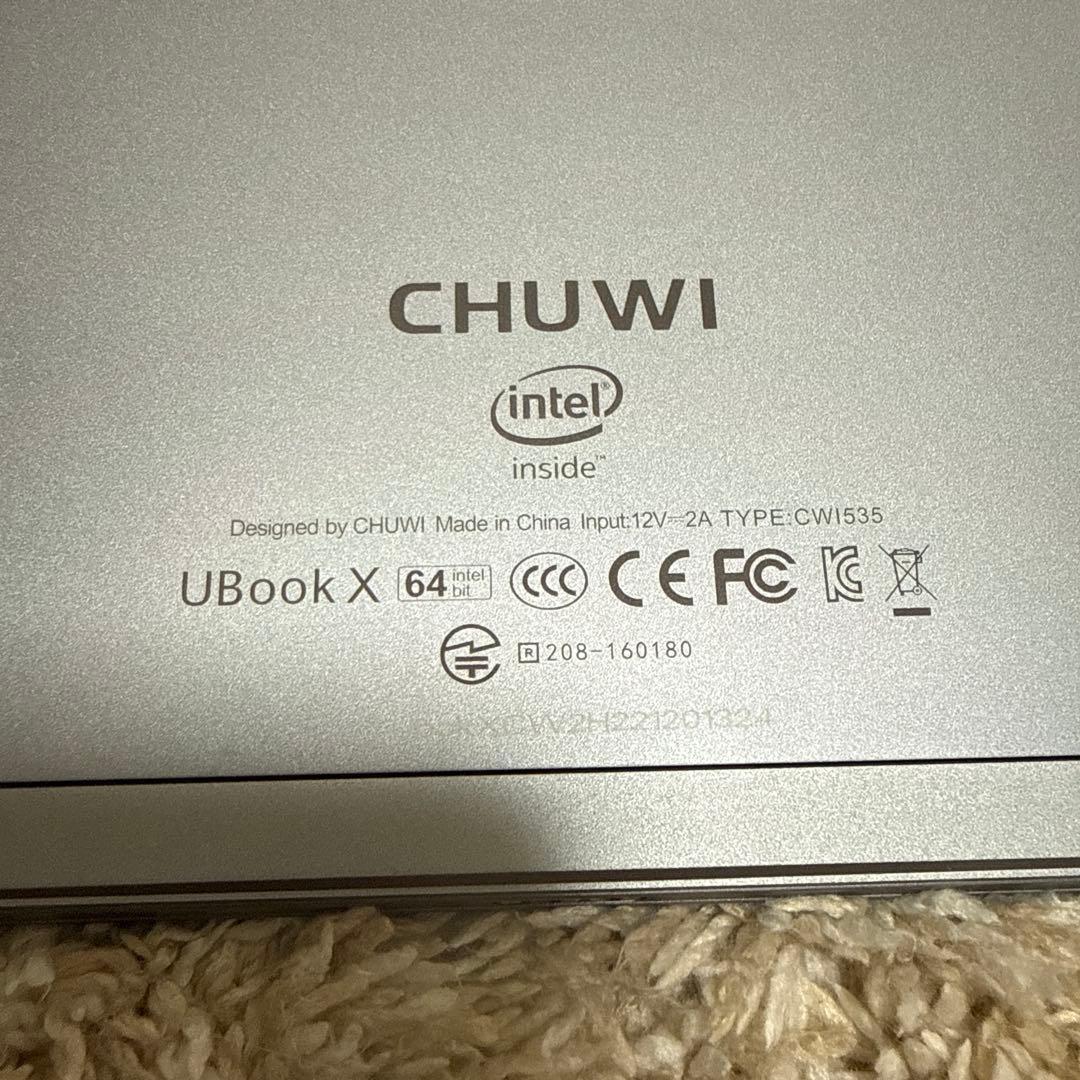 555プロフ秘読CHUWI UBook X メモリー8GB 256GB
