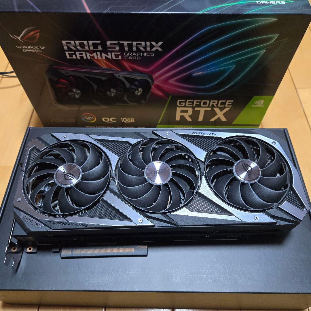 グラフィックボード・グラボ・ビデオカード ROG STRIX GeForce RTX 3080 10GB