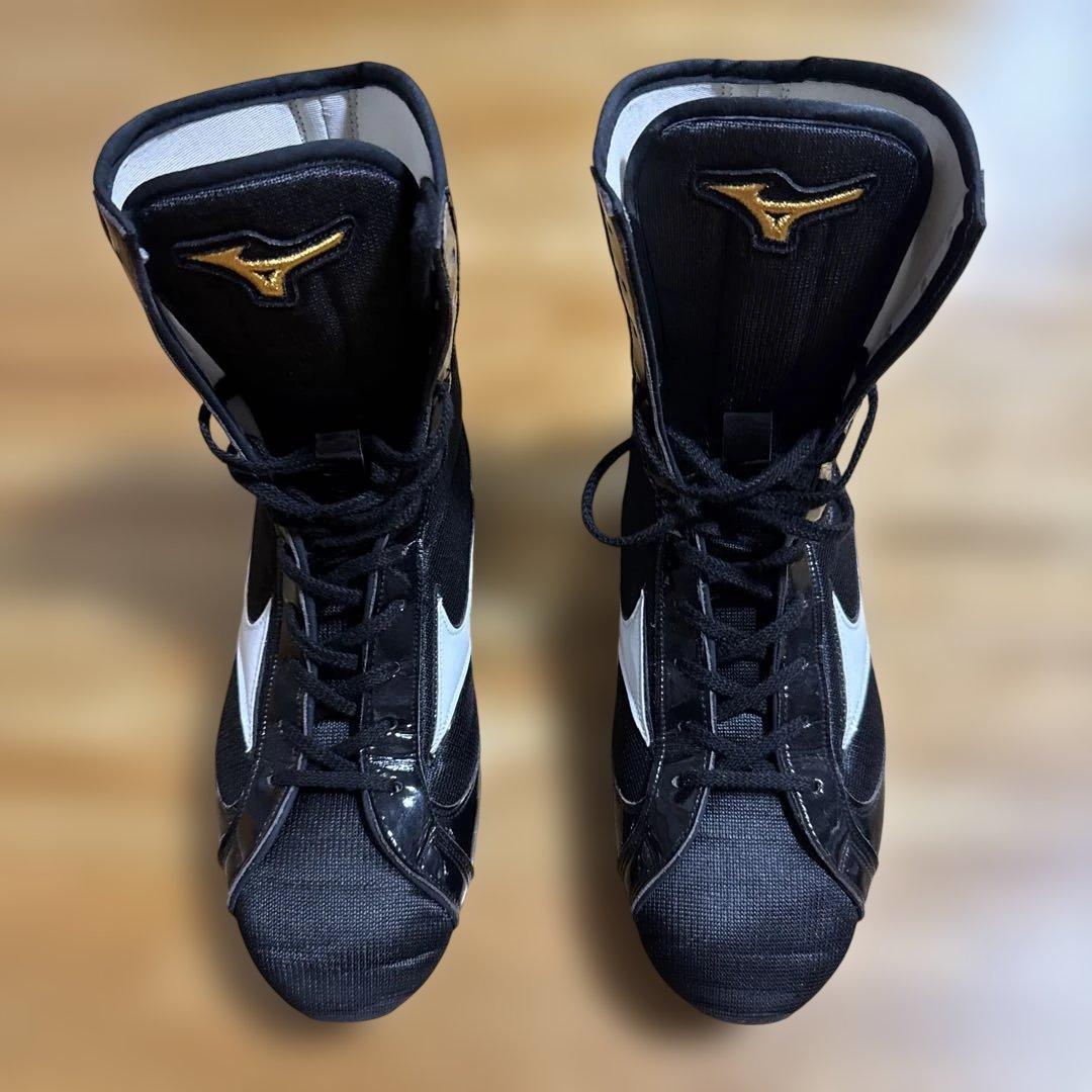 Mizuno ボクシングシューズ ブラック/ホワイト