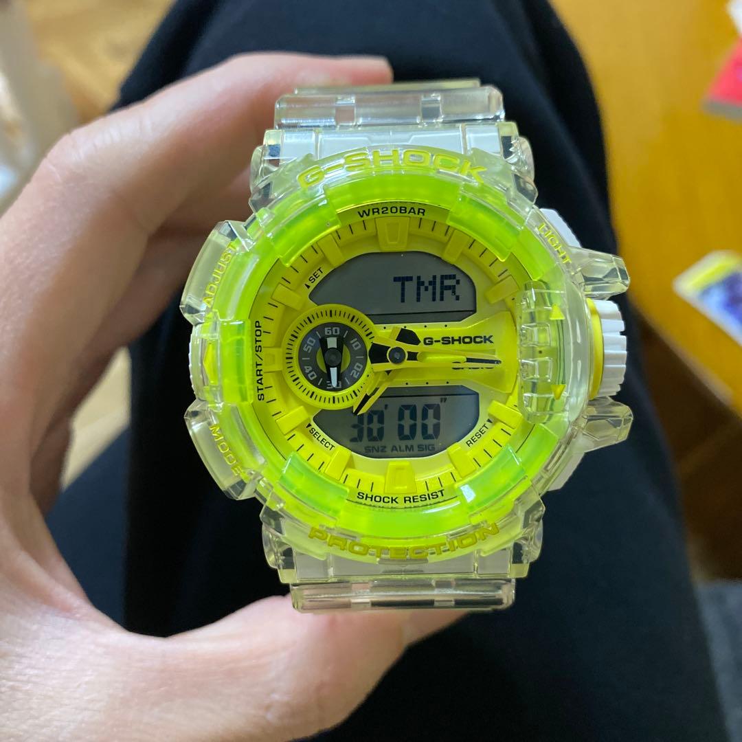 CASIO 【G-SHOCK】クリアスケルトン GA-400SK-1A9