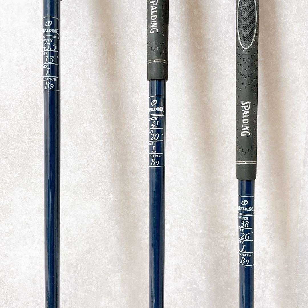 SPALDING レディース　ゴルフクラブセット　9本 フレックスL