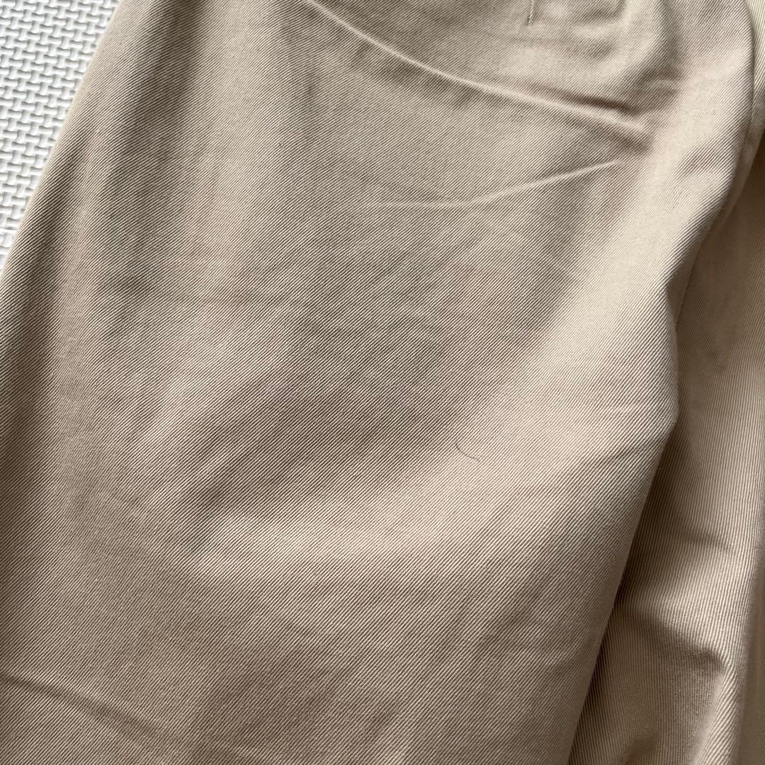 美品 NEAT 2タック テーパード チノパン ベージュ 46 スラックス