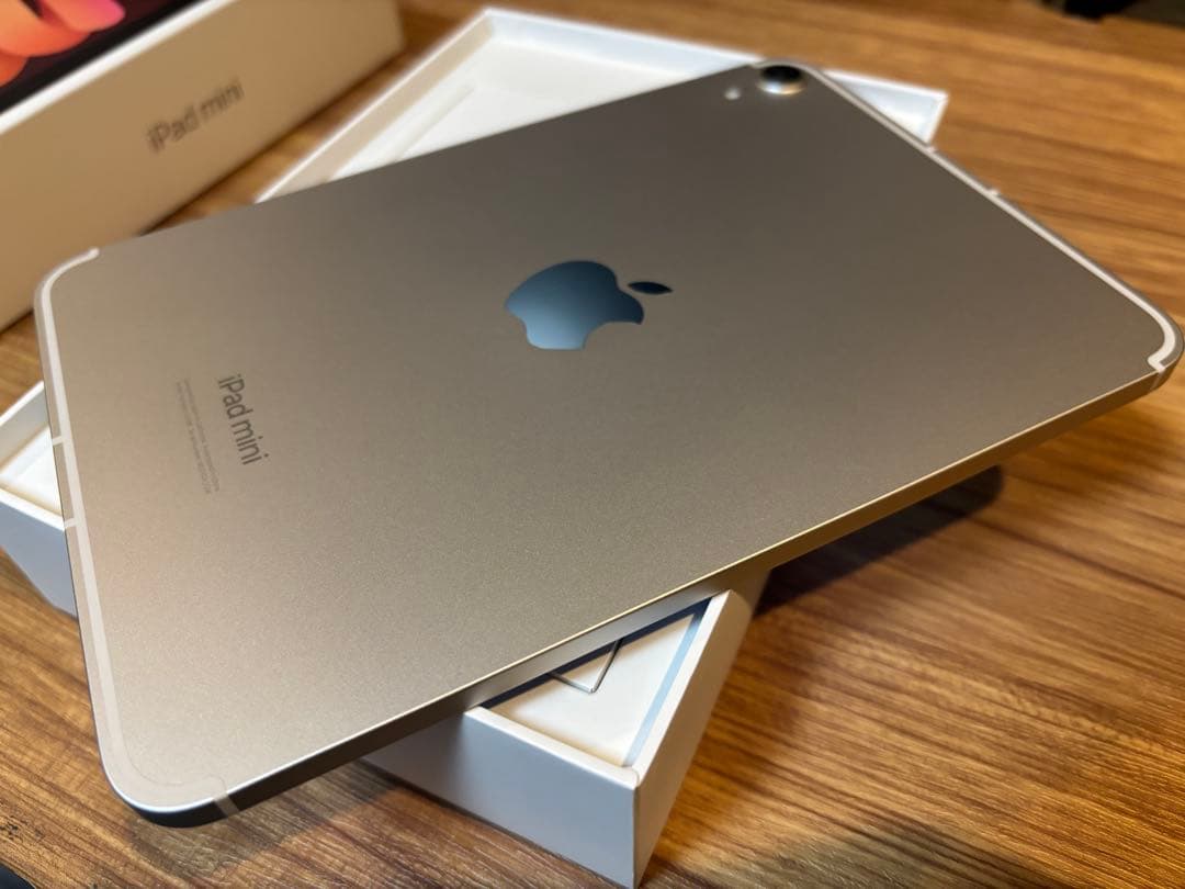 iPad mini 第7世代(A17 Pro)セルラーモデル　保証あり