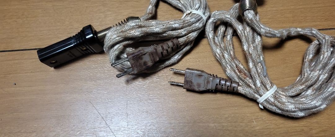 昭和レトロ　タキイ和裁電化鏝２台セット 和裁コテ 和裁こて タキイ製 鏝4本付