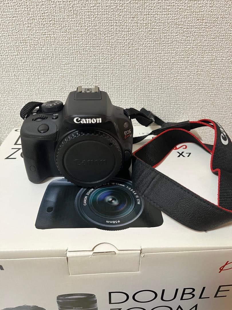 【美品】Canon EOS Kiss X7 ダブルズームキット