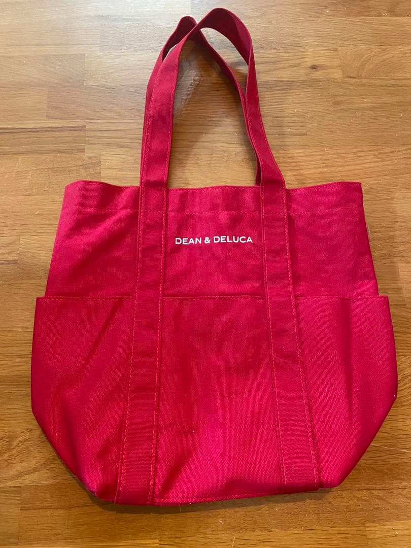 DEAN & DELUCA 福袋赤 トートバッグのみ！