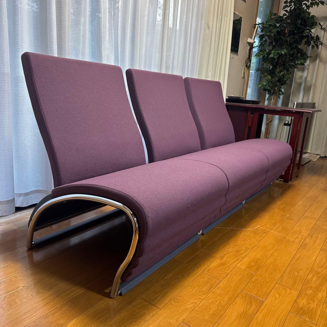 イトーキ　ブルースバーディック　3人掛けソファ　トリプルソファ　送料込み