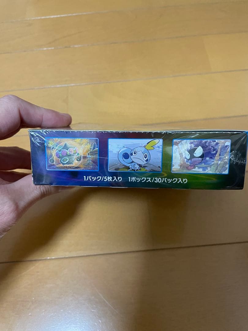 【未開封BOX】ポケモンカードゲーム ソードV 5パック入り