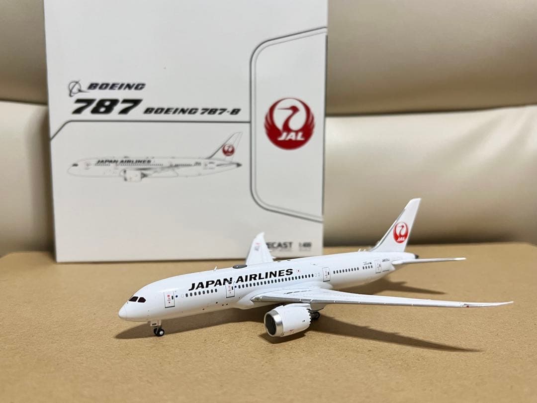 JC wings 1/400 JAL 日本航空 787-8 JA833J